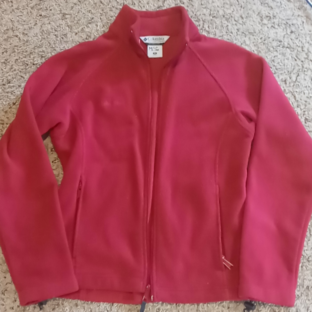 Zip up fleece sweatshirt